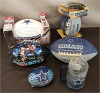 Box of Dallas Cowboys Balls,