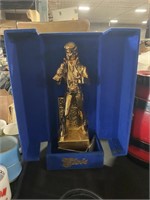 Gold collectors Elvis statue.