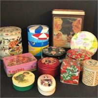 Lot Vintage and Decorative Cans