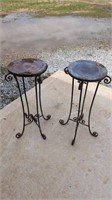 Metal Plant Stands, Need Paint