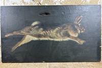 Oil on Canvas Rabbit