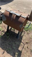 Heavy Metal Charcoal BBQ Grill 26x25x29