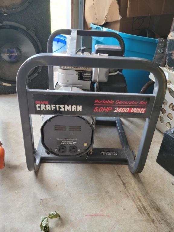 Craftsman 2400watt Generator