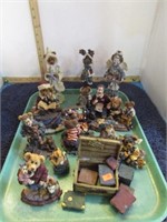 12-- BOYDS BEAR & FRIENDS FIGURINES