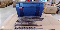 Tool Box with Heavy Duty Drill Bits