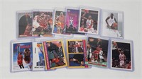 12 Michael Jordan Cards, Upper Deck Sp Etc.