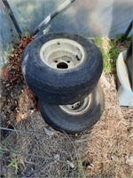 2- golf cart tires