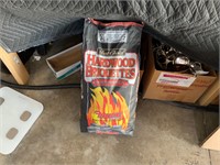 bag of unopened charcoal briquettes