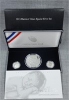 2015 March of Dimes silver coin set