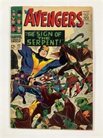 Marvels Avengers No.32 1966 1st Sons Of Serpent +