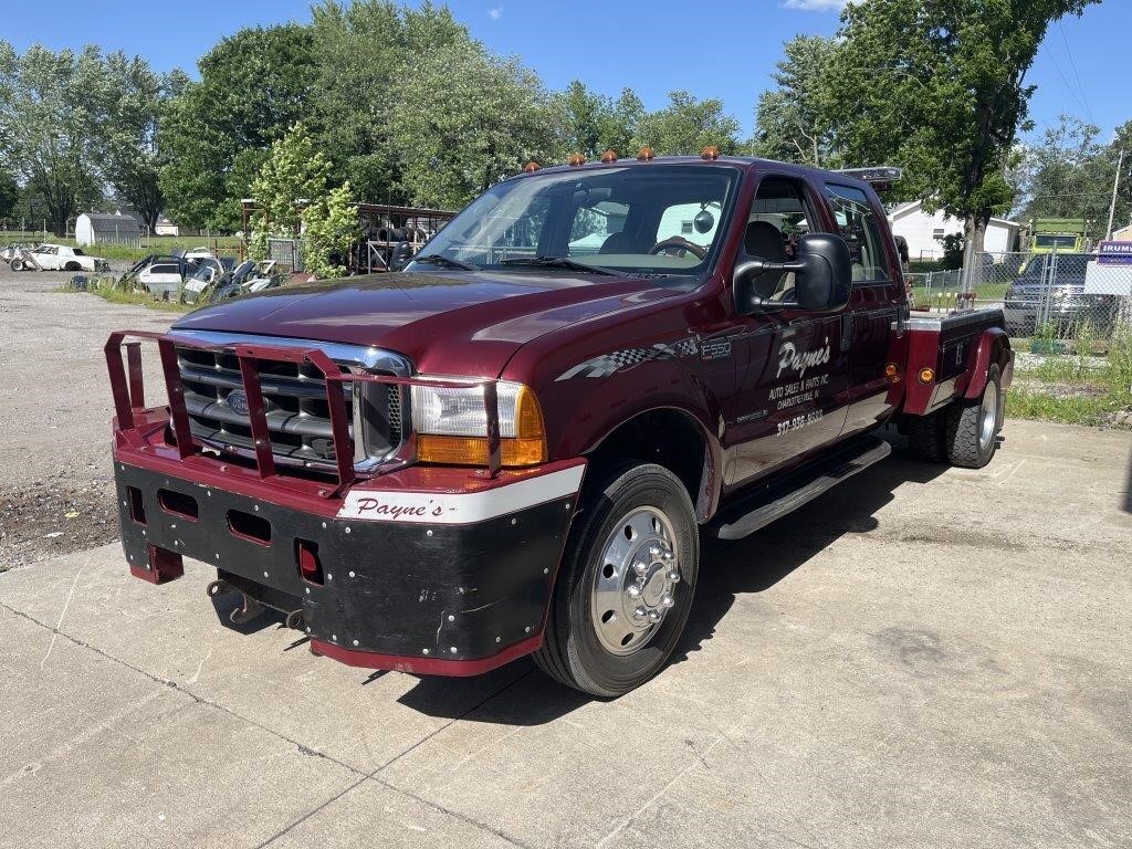 2000 Ford F-550 Lariat Wrecker 59000 Miles