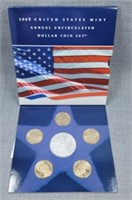 2008 $1 coin set. American Silver Eagle