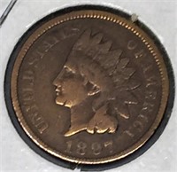 1897 Indian Head Penny