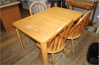Kitchen Table with 3 Chairs
