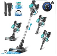 LED Cordless Vacuum Cleaner Powerful Suction