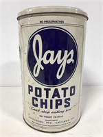 Vintage Jays Potato Chips tin