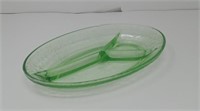 Uranium glass dish