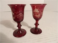 Victorian Cranberry Glass