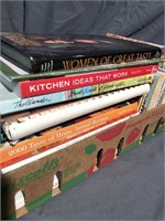 Box of books Back Roads of Washington recipes