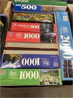 Box of puzzles