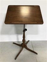 Antique clawfoot lectern stand