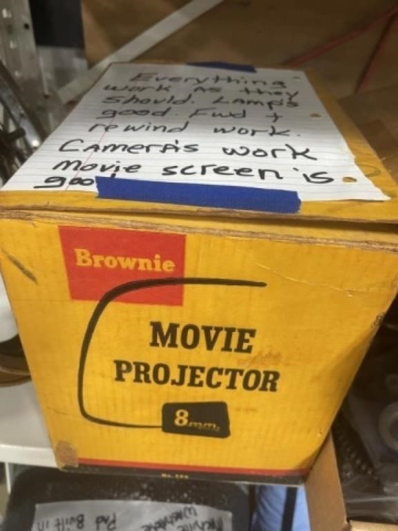 BROWNIE MOVIE PROJECTOR