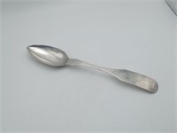 Silver 1800's LRG B Dupuy Serving Spoon 48 grams