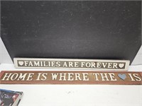 2 Home Decor Signs