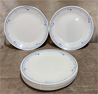 Set of 12 Corelli Microwavable 10” Dinner Plates