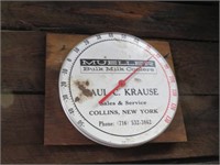 MUELLER BULK MILK COOLERS THERMOMETER