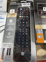 GE UNIVERSAL COMPANION REMOTE