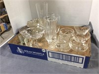 Tray Of Assorted Glasses