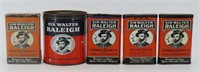 Sir Walter Raleigh Smoking Tobacco Tins