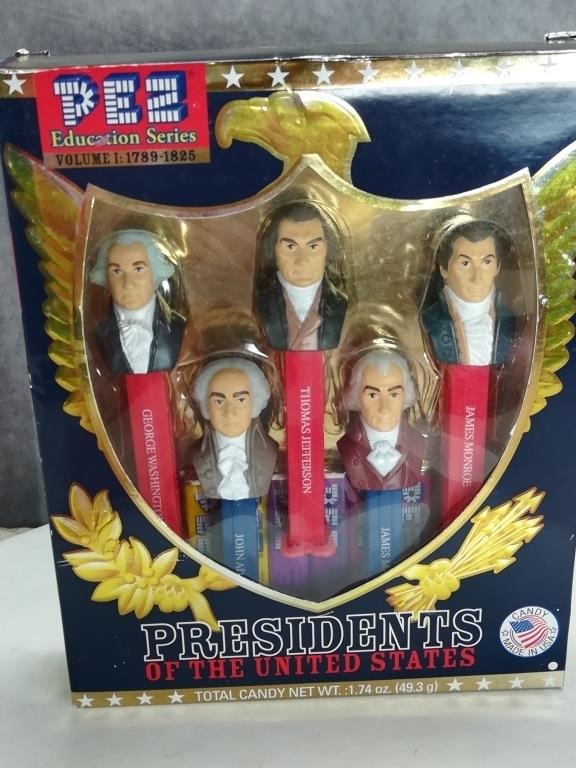 Presidents of the United States PEZ Dispensers
