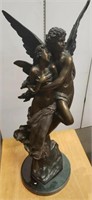 Cupid & Psyche Bronze Statue , W.Bouguereau , H.Gt
