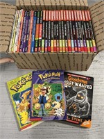 Lot of Pokemon & Goosebumps Books