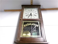 Regulator clock, top needs to be put back on