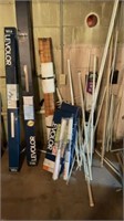 Mixed Lot Curtain Rods & Blinds