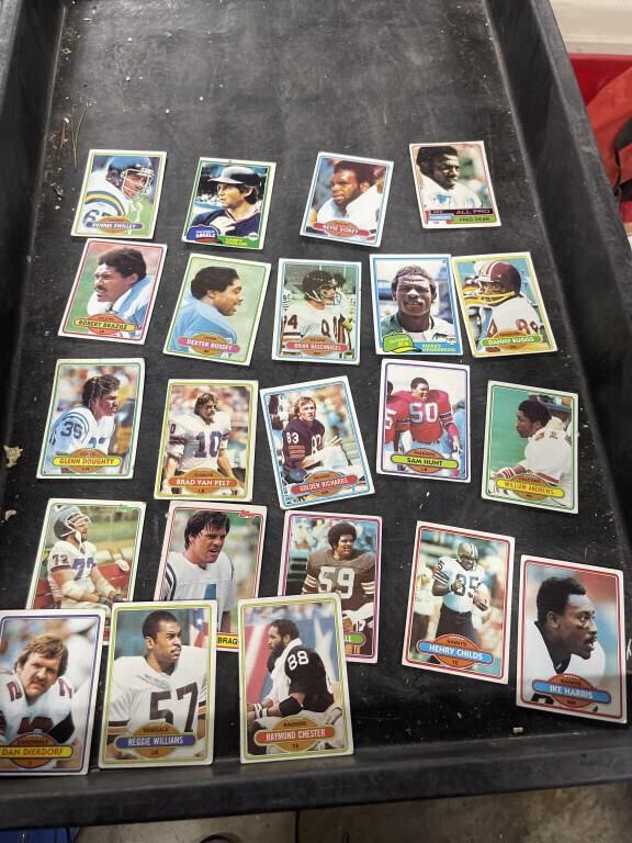 Old  Football Trading Cards