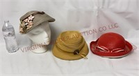 Vintage Ladies Hats / Caps - 3