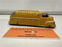 Early SHELL Metal Toy Tanker - Length 155mm