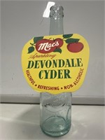 Original MACS Devondale Cyder Bottle & Bottle