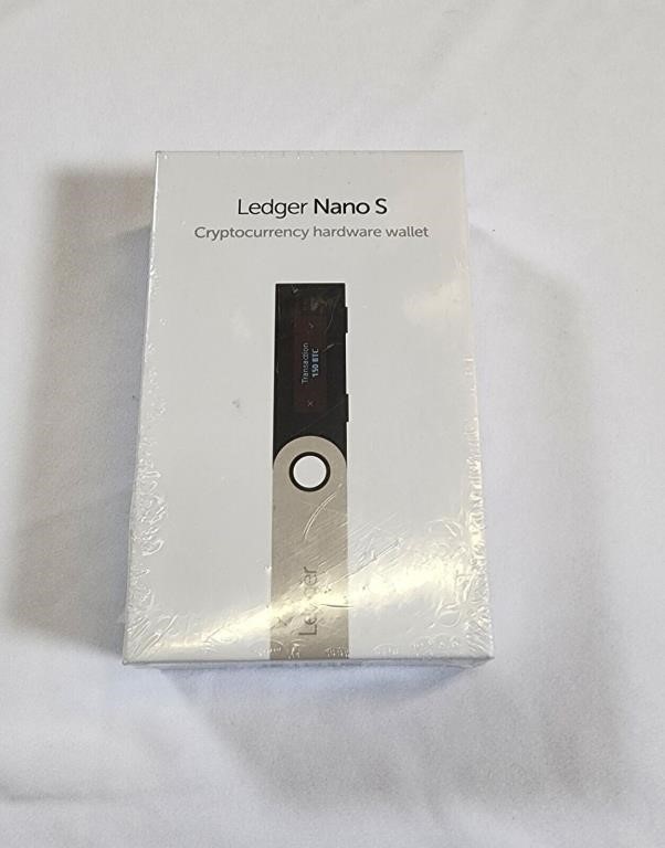 Ledger Nano S Crypto Hardware Wallet