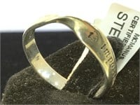 Sterling (Nothing Is Impossible) ring, size  9
