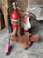 Reed Utility Vise & Fire Extinguishers