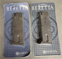 2 - Beretta M92 9mm Compact 13 rnd Magazines