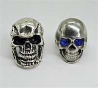 2 Skull Rings