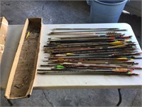 GROUPING OF VINTAGE ARROWS = AS FOUND