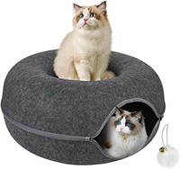 Peekaboo Cat Cave,cat Tunnel Bed For Indoor