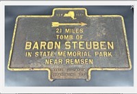 Antique Cast Iron Baron Steuben NY State Park